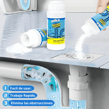 Wild Tornado Polvo Limpiador De Drenaje
