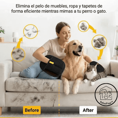 PelusFree™ Elimina el pelo de tu mascota en segundos