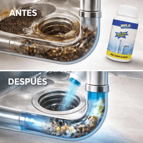 Wild Tornado Polvo Limpiador De Drenaje
