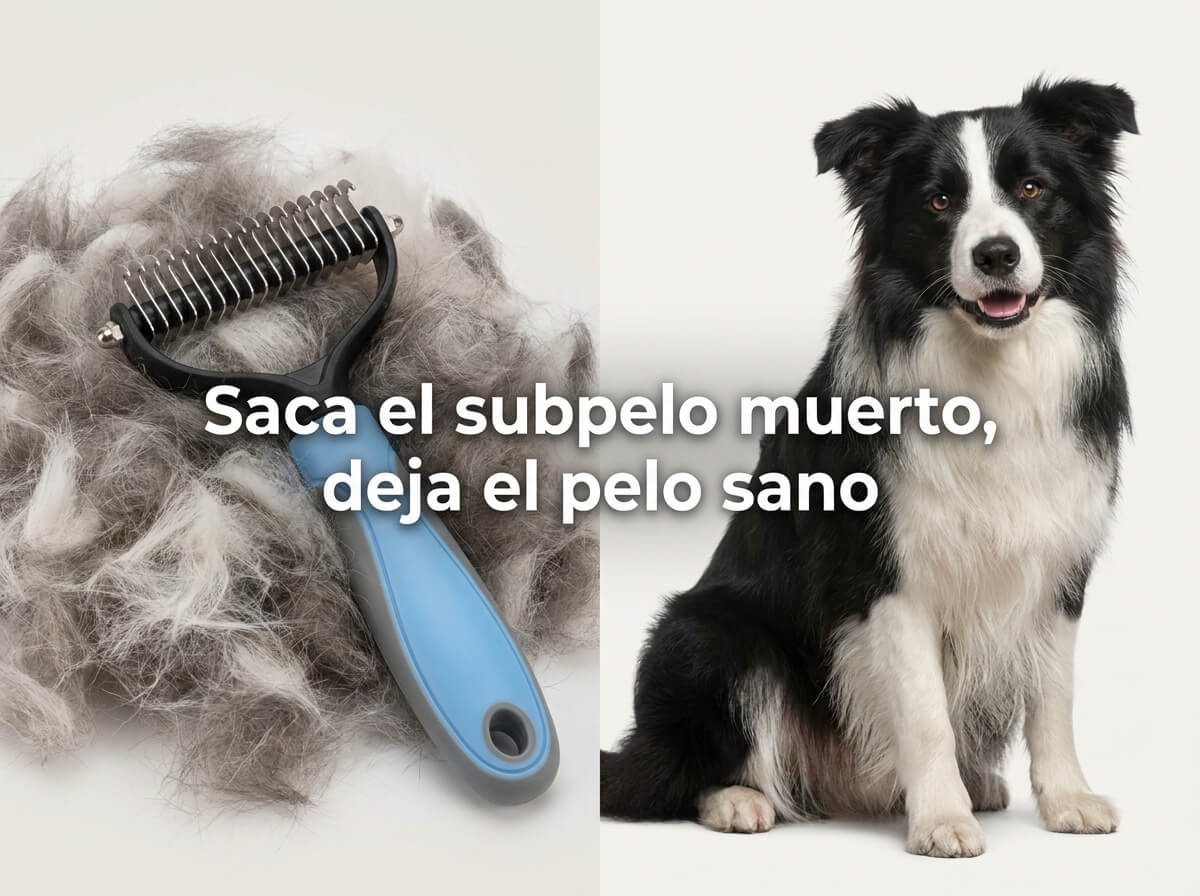 DualPet – Desenreda y saca el subpelo sin tirones