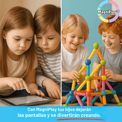 MagniPlay™ Juguete de bloques magnéticos 36 PCS