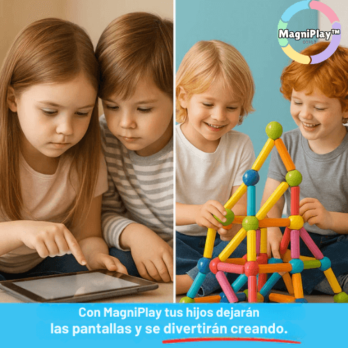 MagniPlay™ Juguete de bloques magnéticos 36 PCS