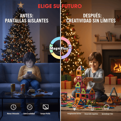 MagniPlay™ Juguete de bloques magnéticos 36 PCS