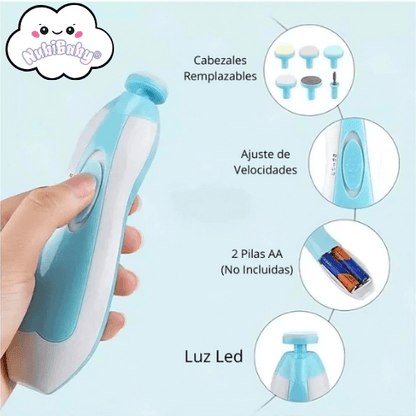 NubiBaby® Cortaúñas para Bebés con Lima y Pulidor