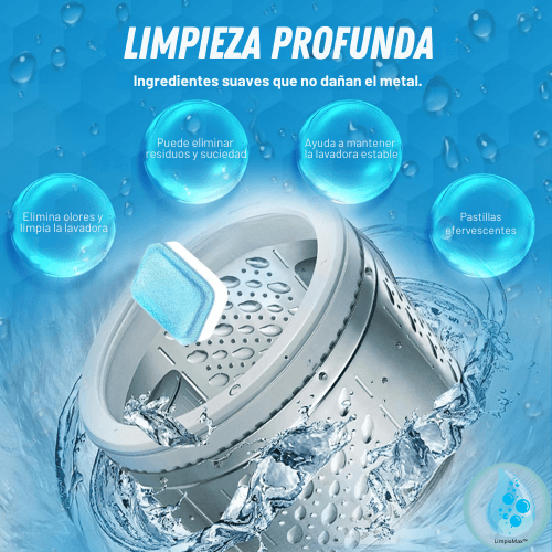 LimpiaMax™ Pack Pastilla Lavadora X24 Unid. 2 Cajas