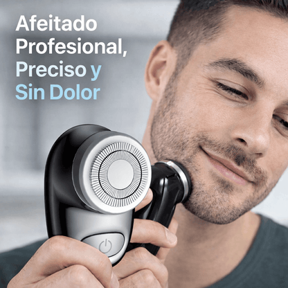 Mini Afeitadora Portátil Recargable - Afeitado Profesional, Preciso y Sin Dolor