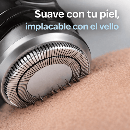 Mini Afeitadora Portátil Recargable - Afeitado Profesional, Preciso y Sin Dolor