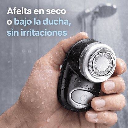 Mini Afeitadora Portátil Recargable - Afeitado Profesional, Preciso y Sin Dolor